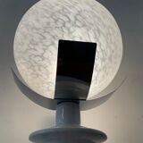 Vintage lamp globe vichy and ceramic 70s