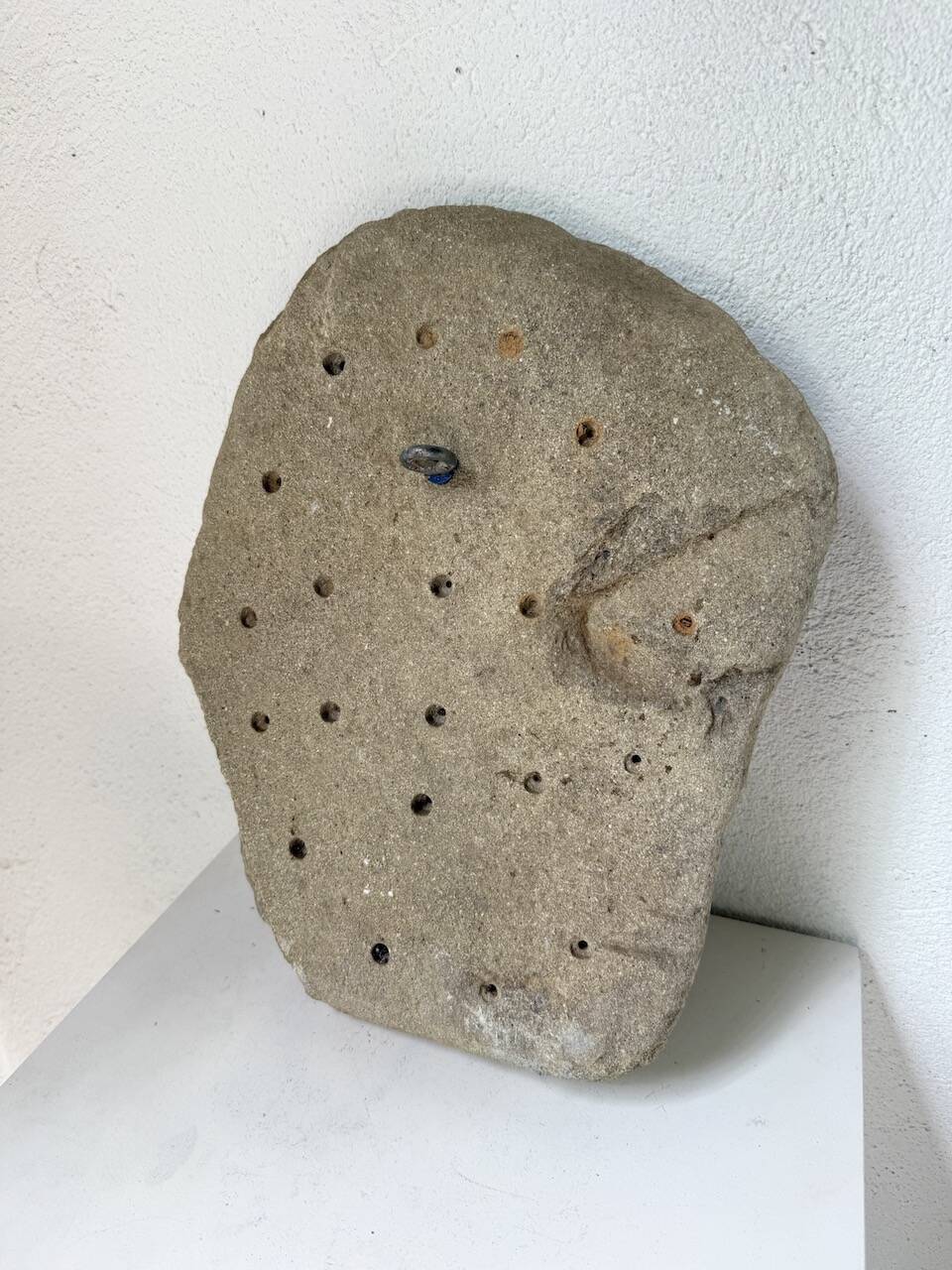 Stone sculpture 1950 face