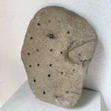 Stone sculpture 1950 face