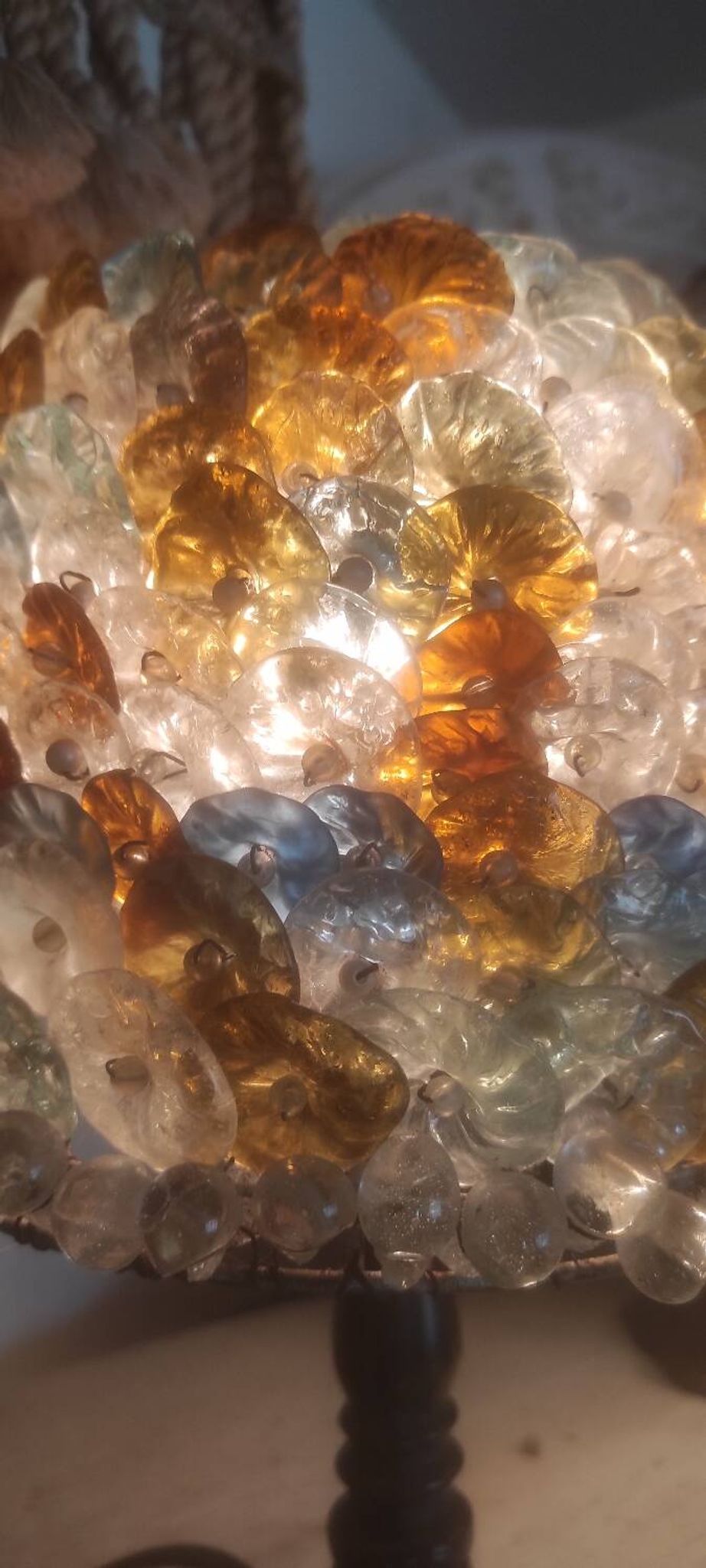 Abat-jour en verre de Murano