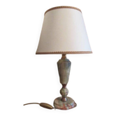 Pretty Onyx and brass table lamp