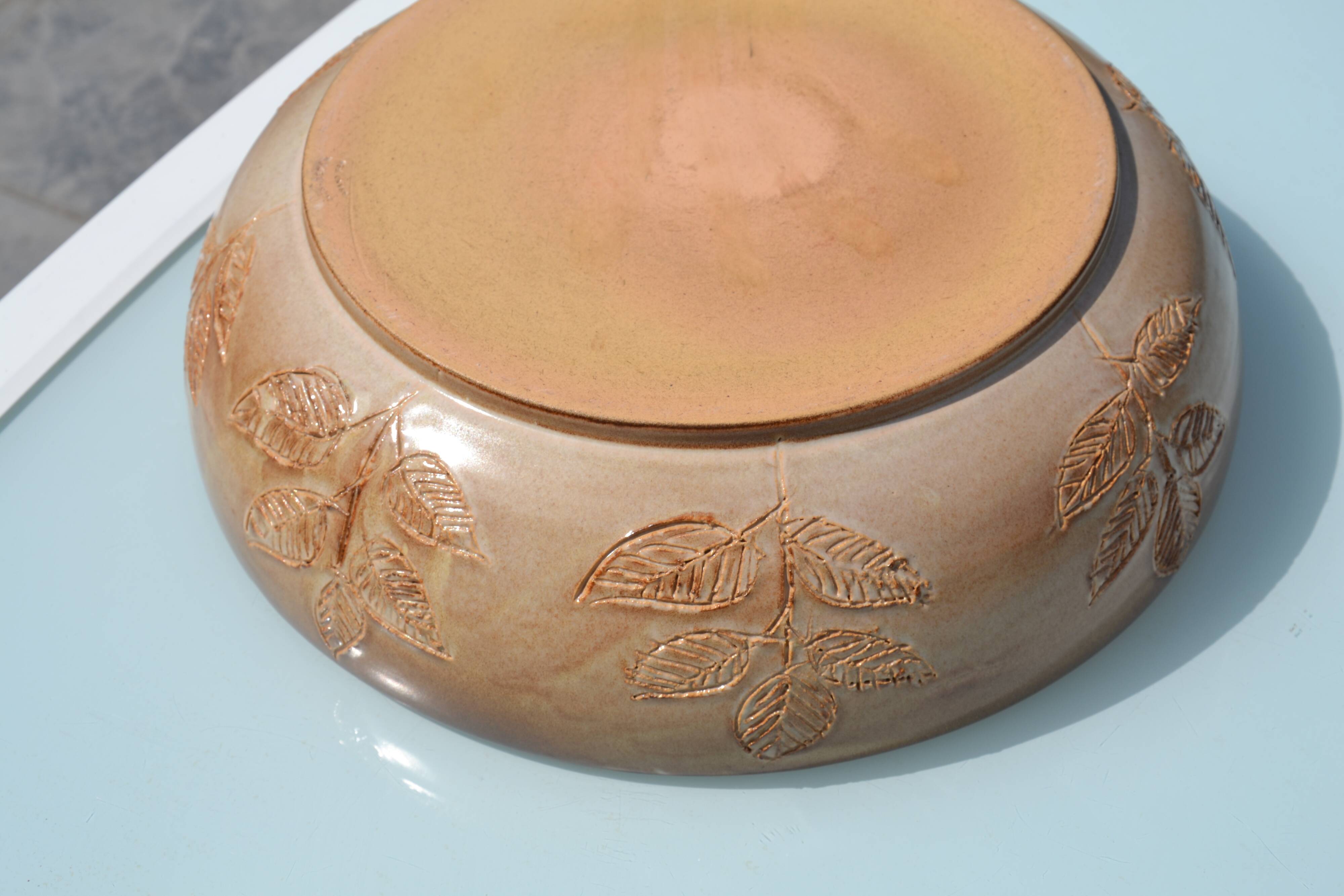 Large salad bowl/fruit bowl Michel and Denise Pointu