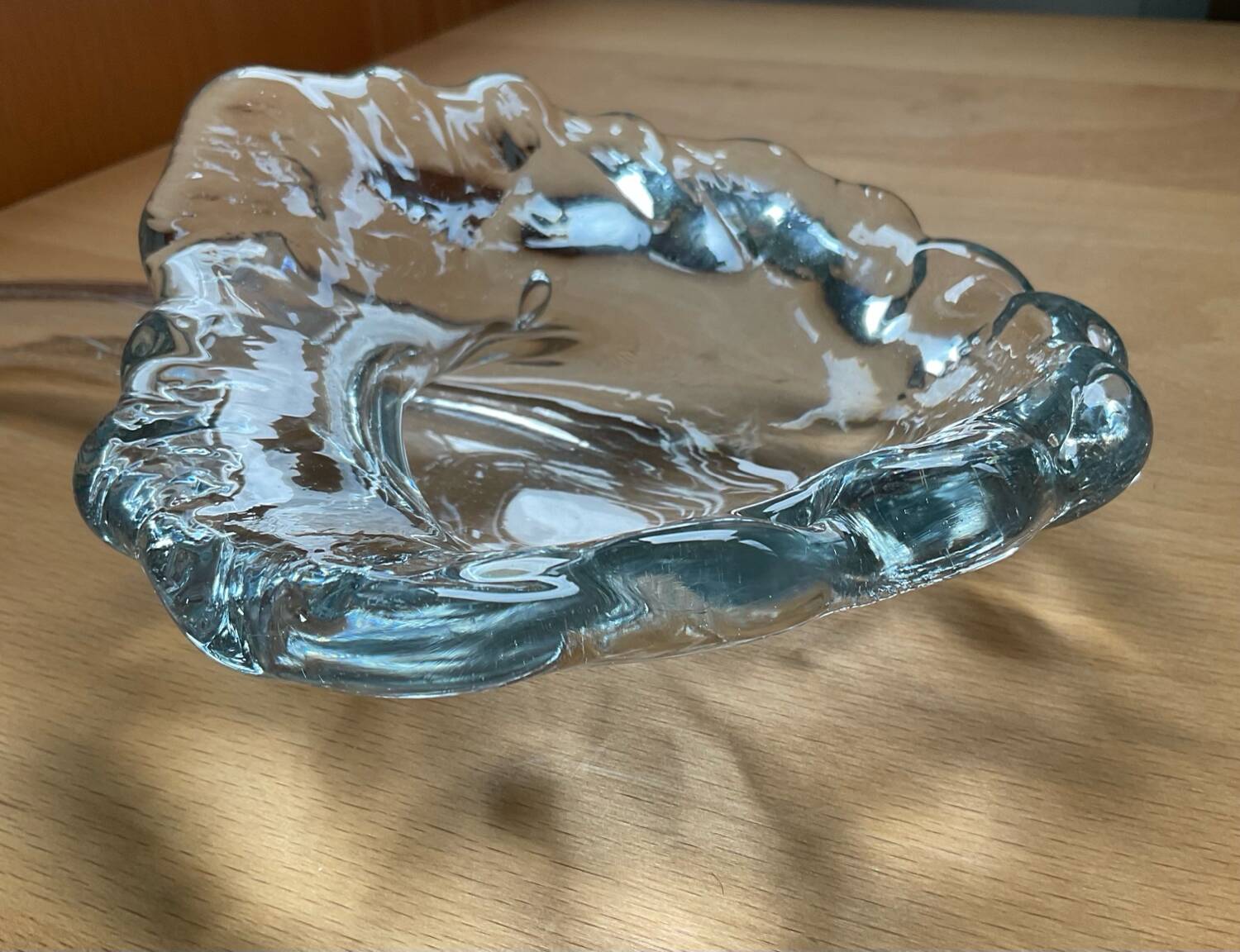 Vintage blown glass empty pocket