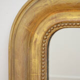 Miroir en bois doré français du 19e siècle -147x98cmm