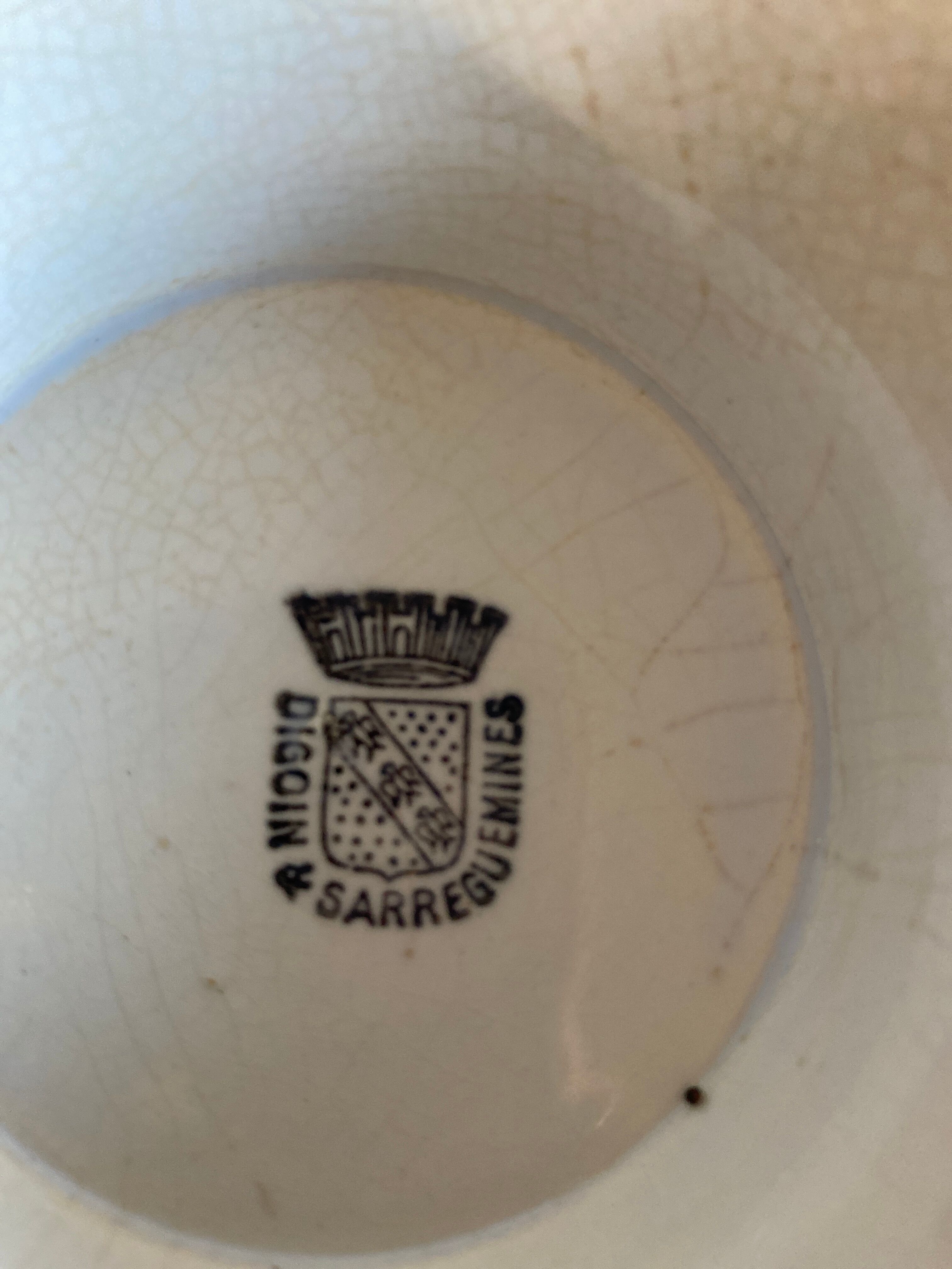 Soupière Sarreguemines