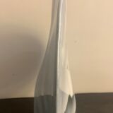 Lens soliflore vase signed Virebent in porcelain, design Yves Mohi, 1970