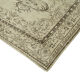 Handmade antique oriental beige carpet 186 cm x 265 cm