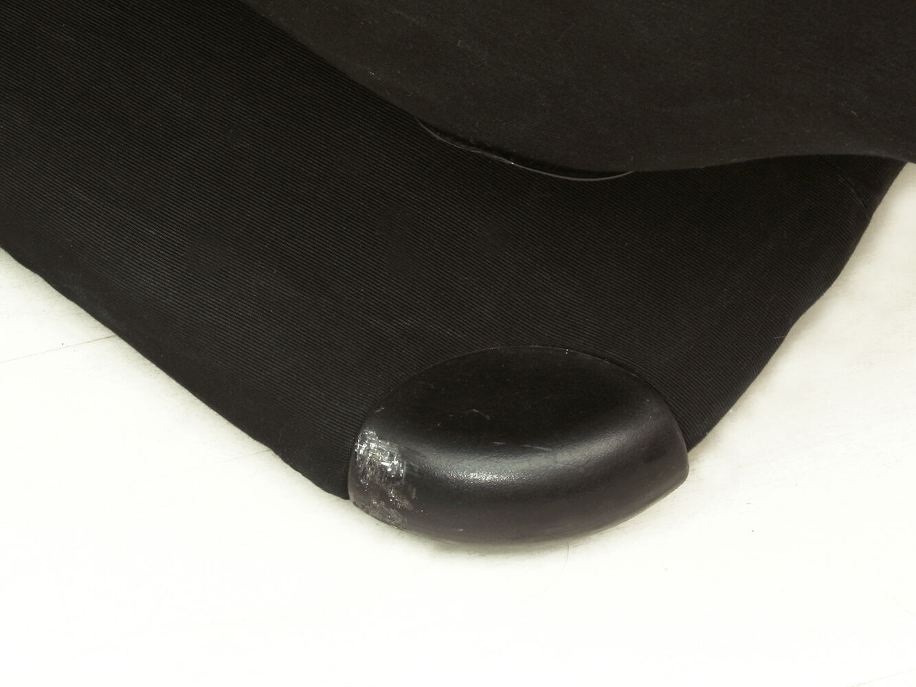 Italian Black Wink Lounge Chair With Mickey Mouse Ears by Toshiyuki Kita for Cassina, 1980s