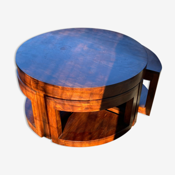Round table & stools