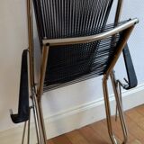 Folding armchair scoubidou