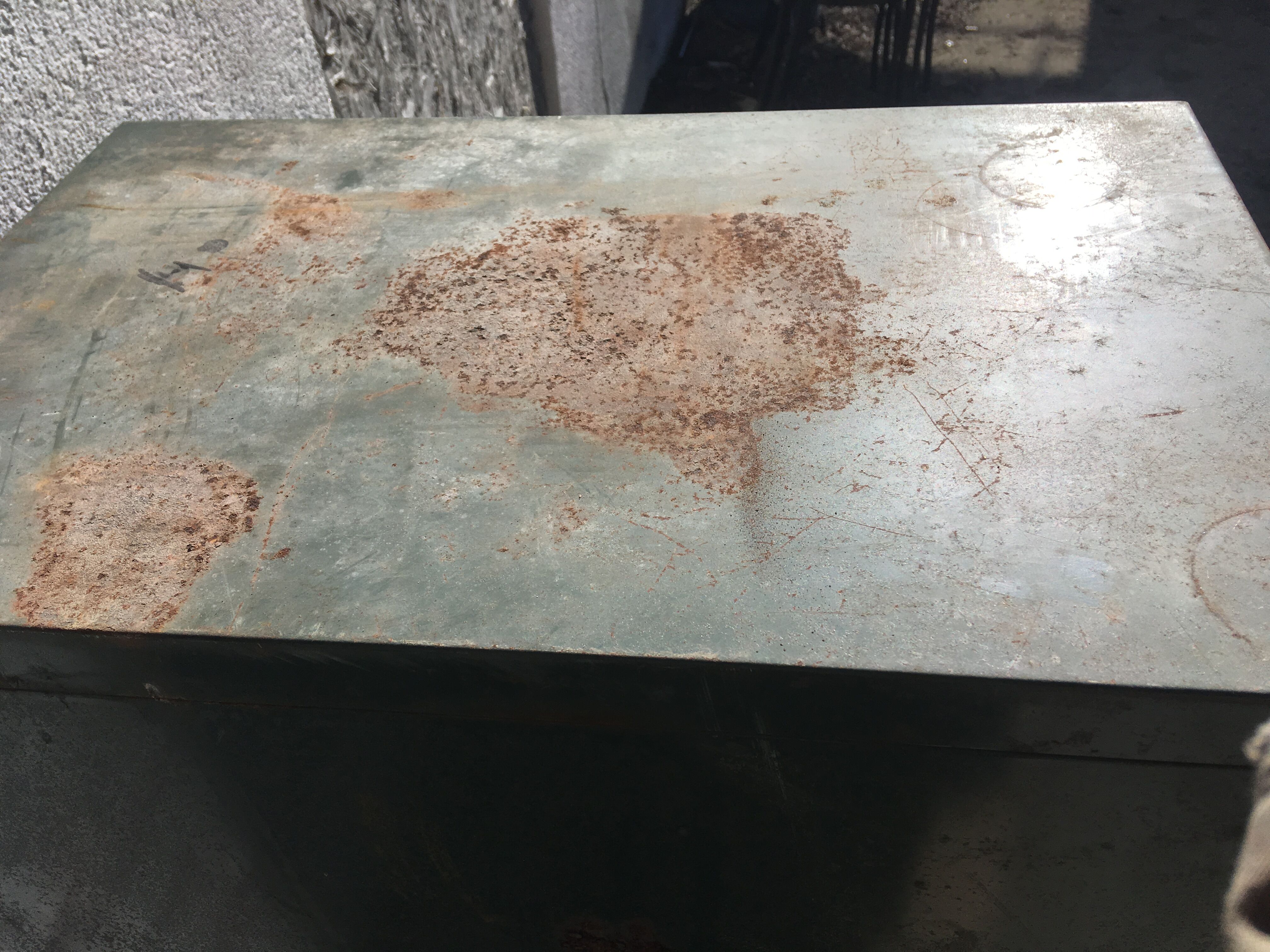 4 drawers of the 50s/60s Arianex metal furniture