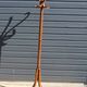Dark baumann parrot coat rack (a6)
