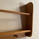 Wooden wall shelf 1980