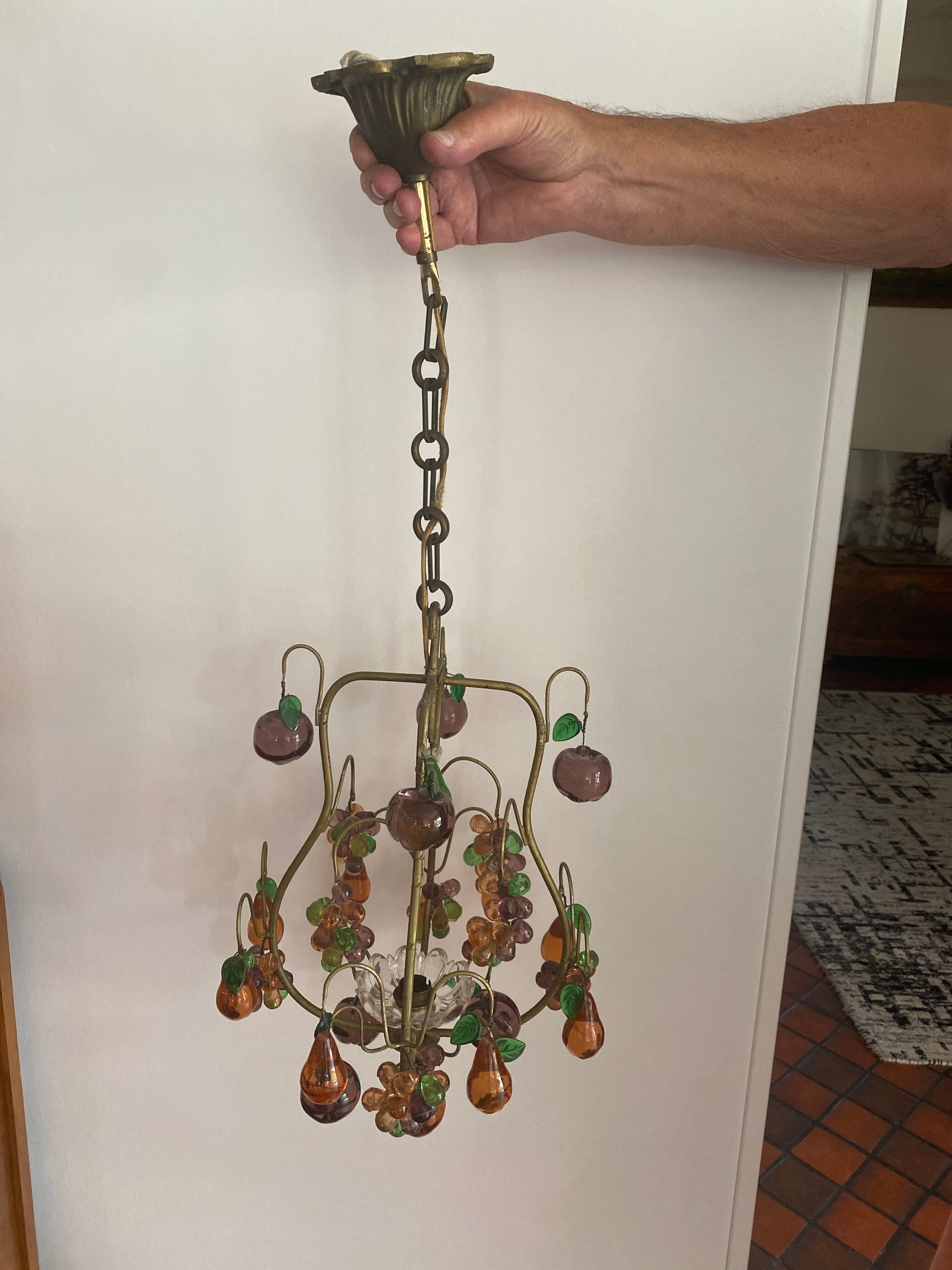 Grape variety chandelier