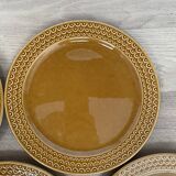Set of 12 Pagnossin earthenware plates