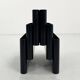 Black magazine rack by Giotto Stoppino for Kartell, 1970