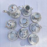 Coffee service - Bernardaud for Limoges - model " Myosotis "