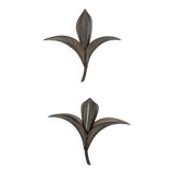 Pair of Henri Fernandez wall lights