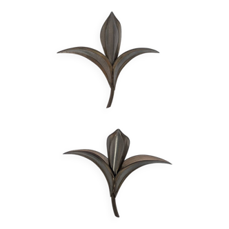 Pair of Henri Fernandez wall lights