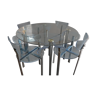 Table pyrus avec 4 fauteuils wings