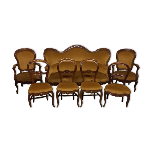 Salon d'époque Louis Philippe