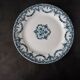 Set of 6 dessert plates Terre de Fer E. Bourgeois