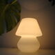 Lampe vintage champignon en pate de verre Habitat
