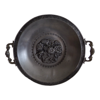 Pewter dish