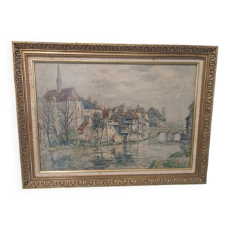 Tableau Paysage Urbain – Encadrement "Frames by Lloyd"
