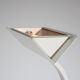 White minimalist Floor lamp , Italy, 1980