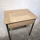 School desk with chest