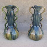 Duo of vintage vases