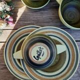 Marcel Guillot ceramic ensemble 6 pieces