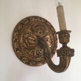 Sconces in gilded wood