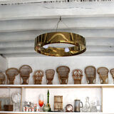 Round brass suspension