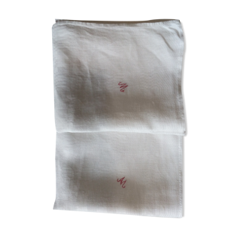 Lot of 2 tea towels