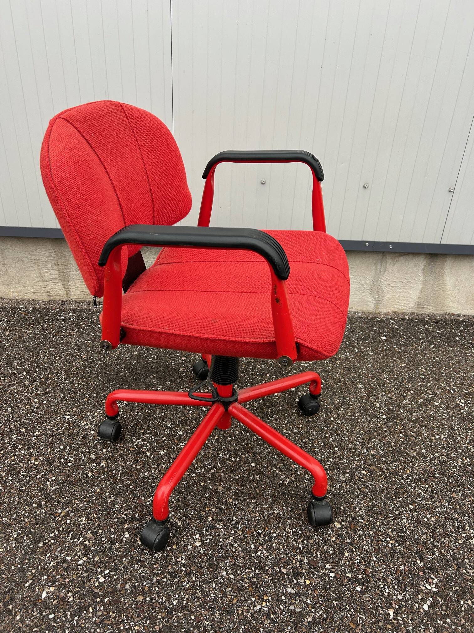 fauteuil de bureau pivotant 1980