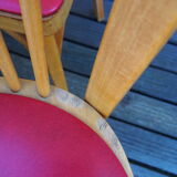 6 bistro Baumann chairs