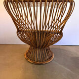 Pair of "Margherita" armchairs by Franco Albini edit by Bonacina