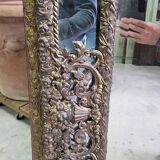 ANCIENT MIRROR WITH PARCLOSES FROM THE NAPOLEON III ERA