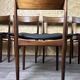 Set of 6 Henry Rosengren Hansen Model 39 Dining Chairs Rosewood