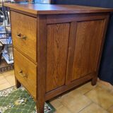 Architect's cabinet with 2 drawers