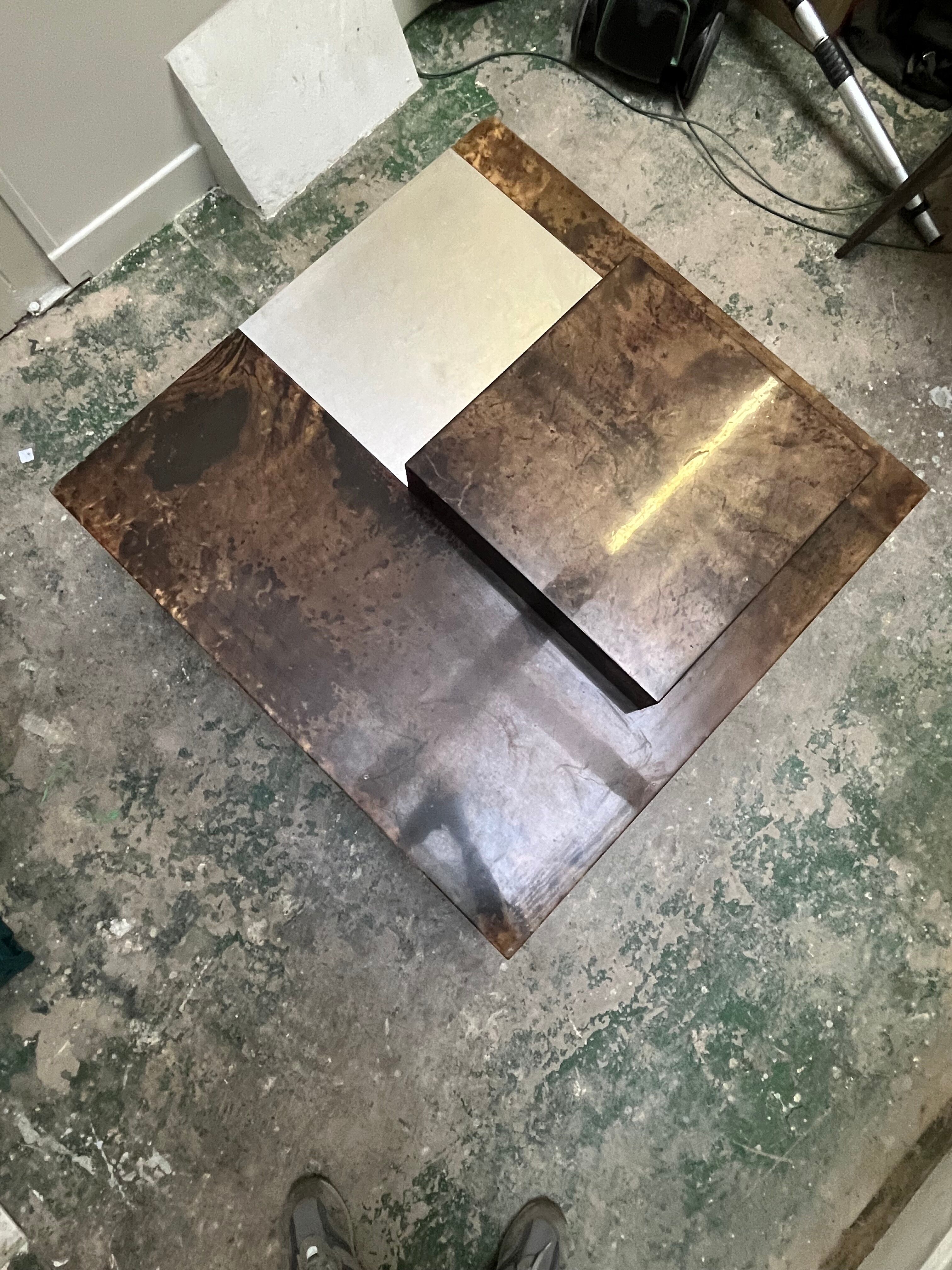Bar coffee table, 1960 parchment