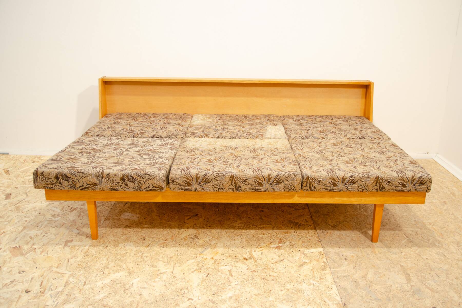 Mid century folding sofabed, 1960´s, Czechoslovakia