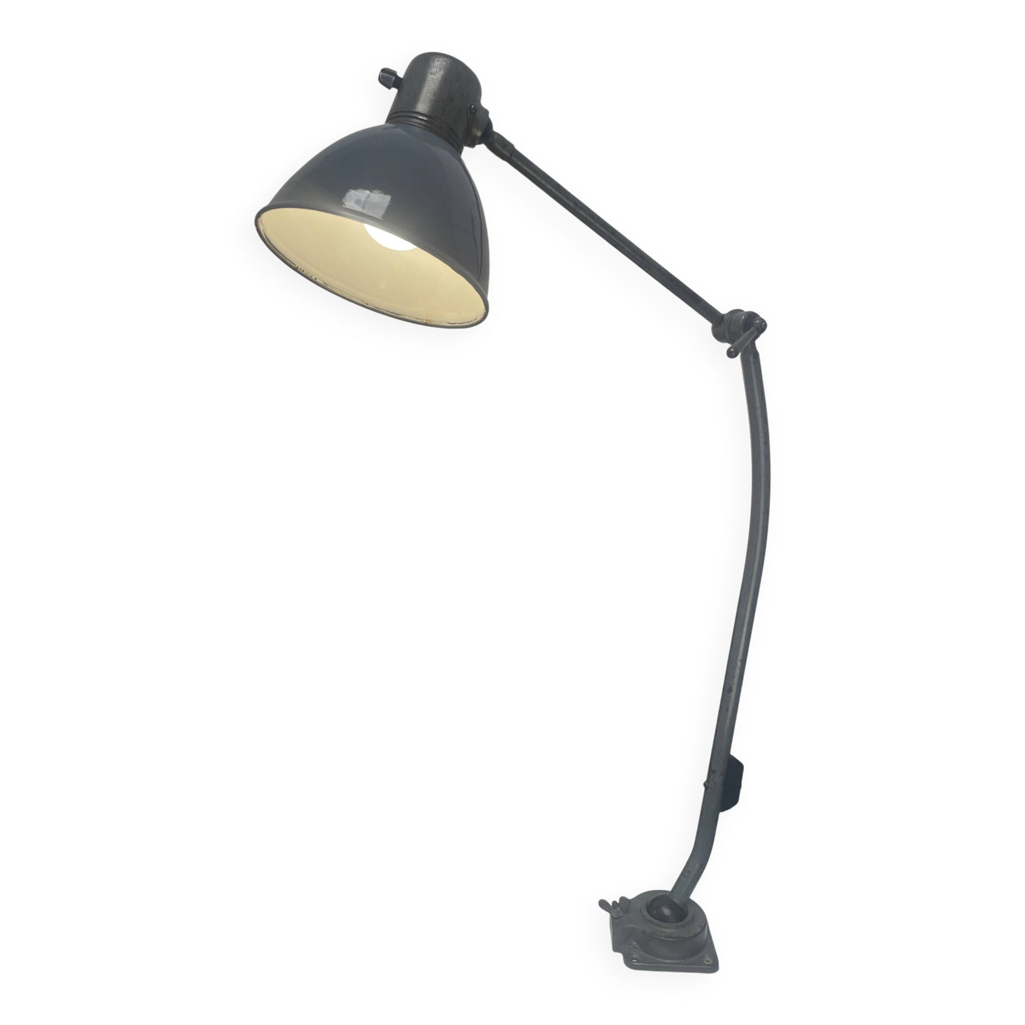 Lampe de travail Marianne Brandt pour Kandem — Bauhaus — Allemagne 1930-35