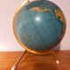 Vintage globe maps taride brass support 60s
