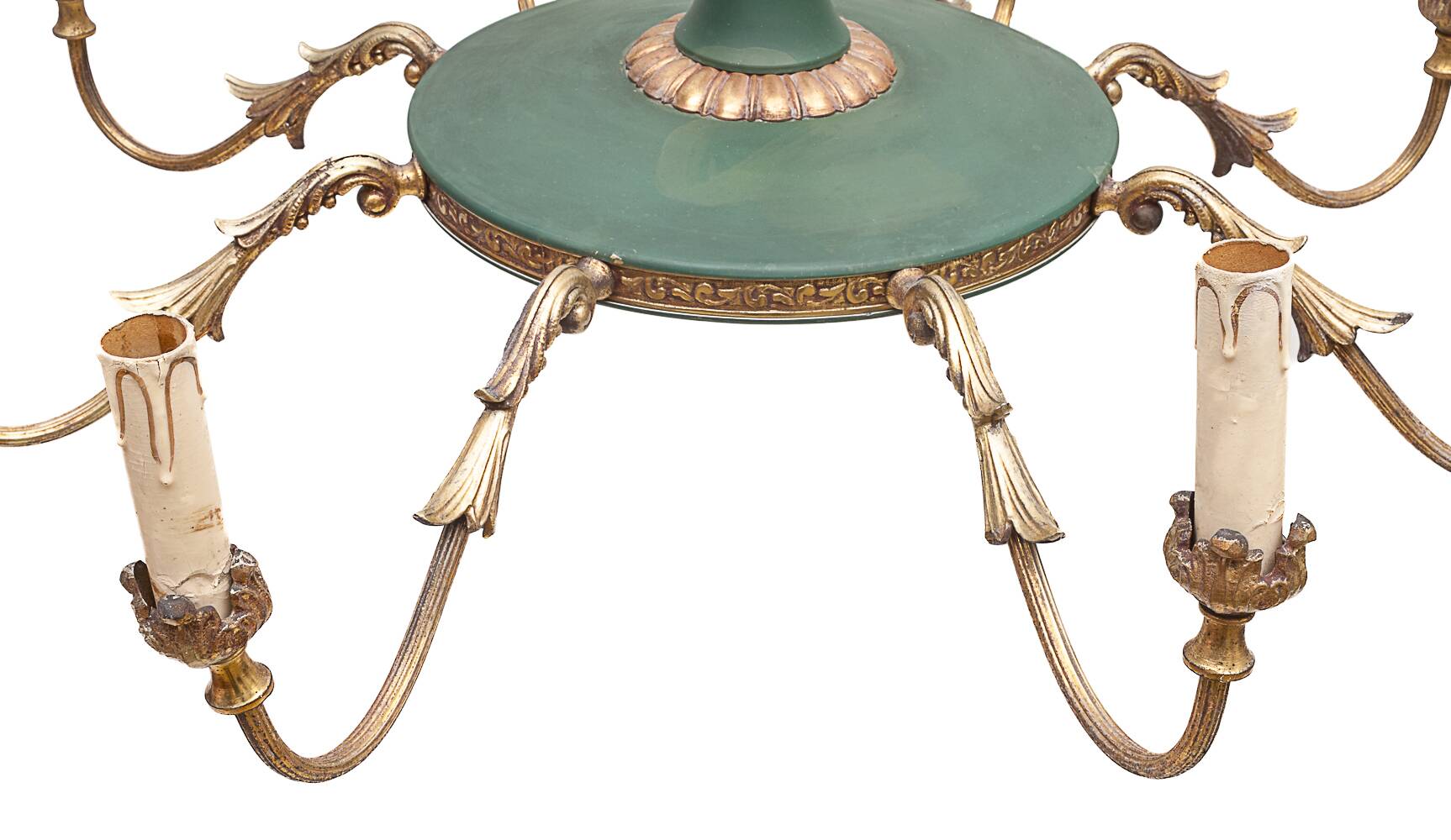 Large Napoleon chandelier with 8 lights