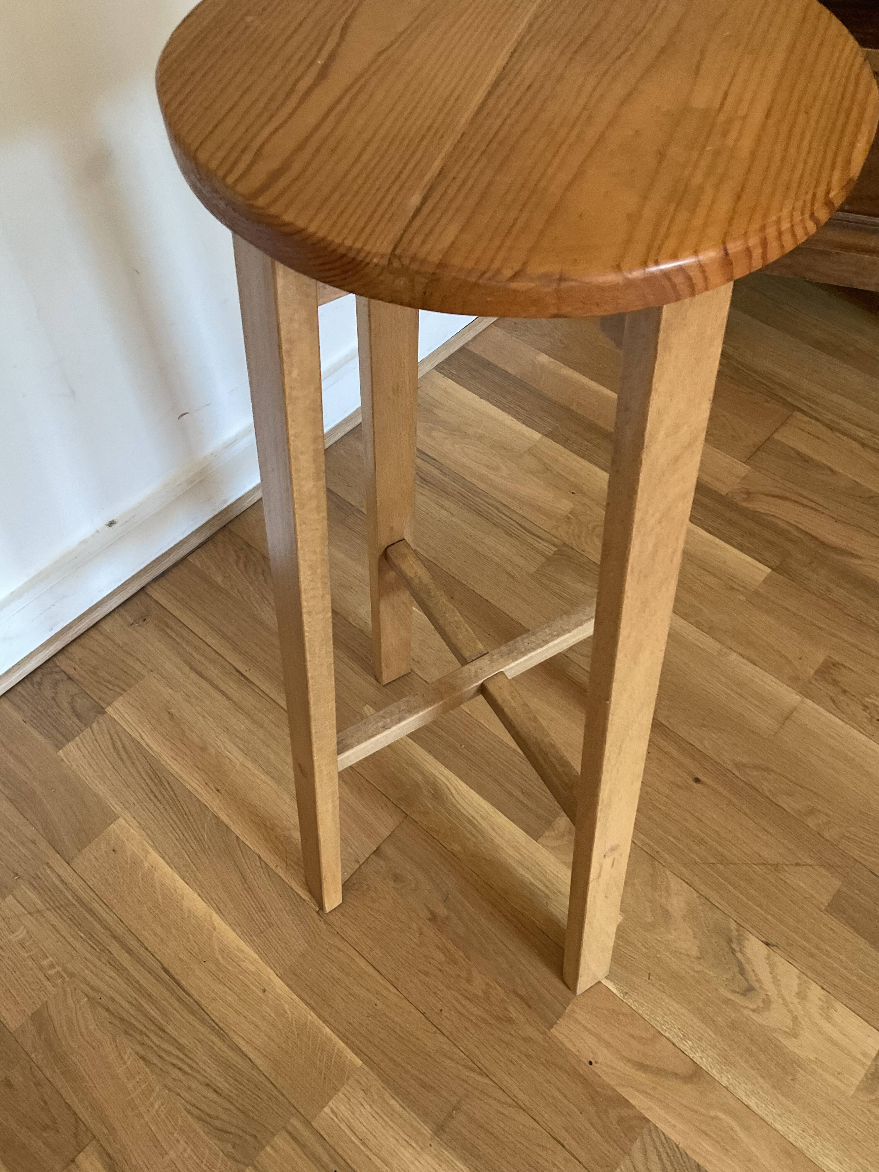 Scandinavian stool or side table