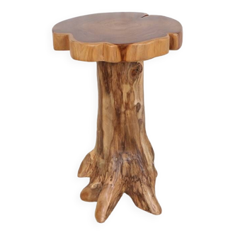 Natural teak tree root table 35x50 cm