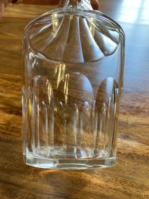 Crystal bedside carafe